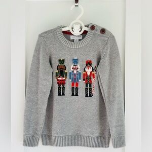 Gymboree Gray Nutcracker Sweater